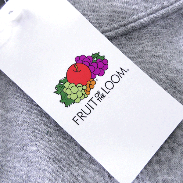 新品 フルーツオブザルーム 中厚 裏起毛 スウェット パーカー L 灰 【I53387】 FRUIT OF THE LOOM メンズ ブルゾン 無地 シンプル_画像8