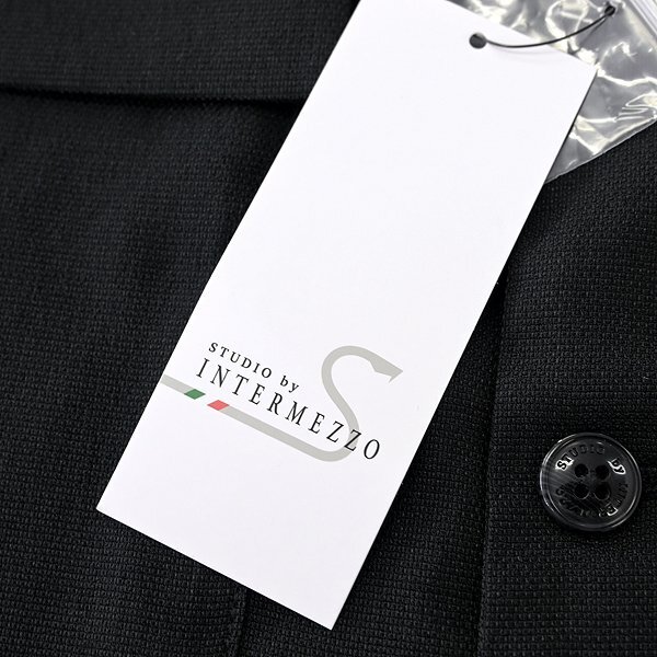 新品 インターメッツォ ストレッチ CPO シャツ ブルゾン LL 黒 【J54556】 メンズ INTERMEZZO ワーク ミリタリー ベイカー ジャケット_画像9