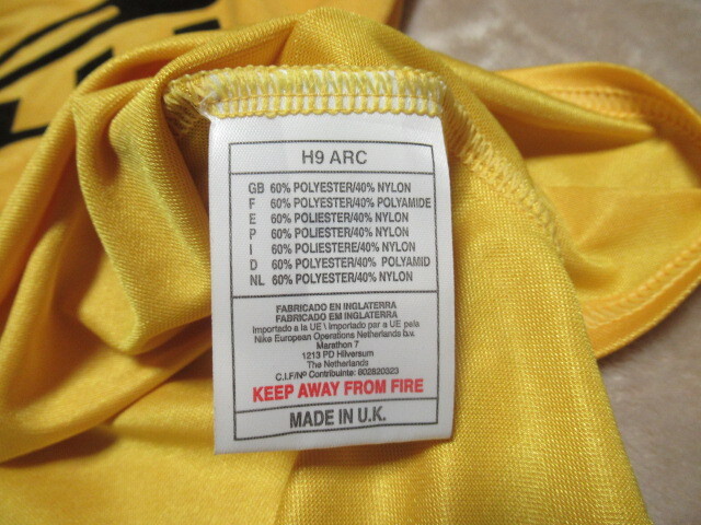 【正規品】インテル 1999-2000シーズン 3rd用 半袖 Mサイズ UK製 ロベルトバッジョ_画像9