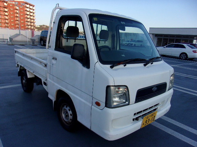 サンバー軽トラック★車検７年12月24日★ナビ・ETC付き★お届け可_画像1