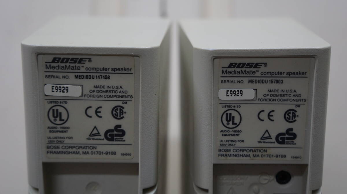 ★☆T/ BOSE ボーズ MediaMate スピーカー 音出し確認済み パソコン等に☆★_画像6