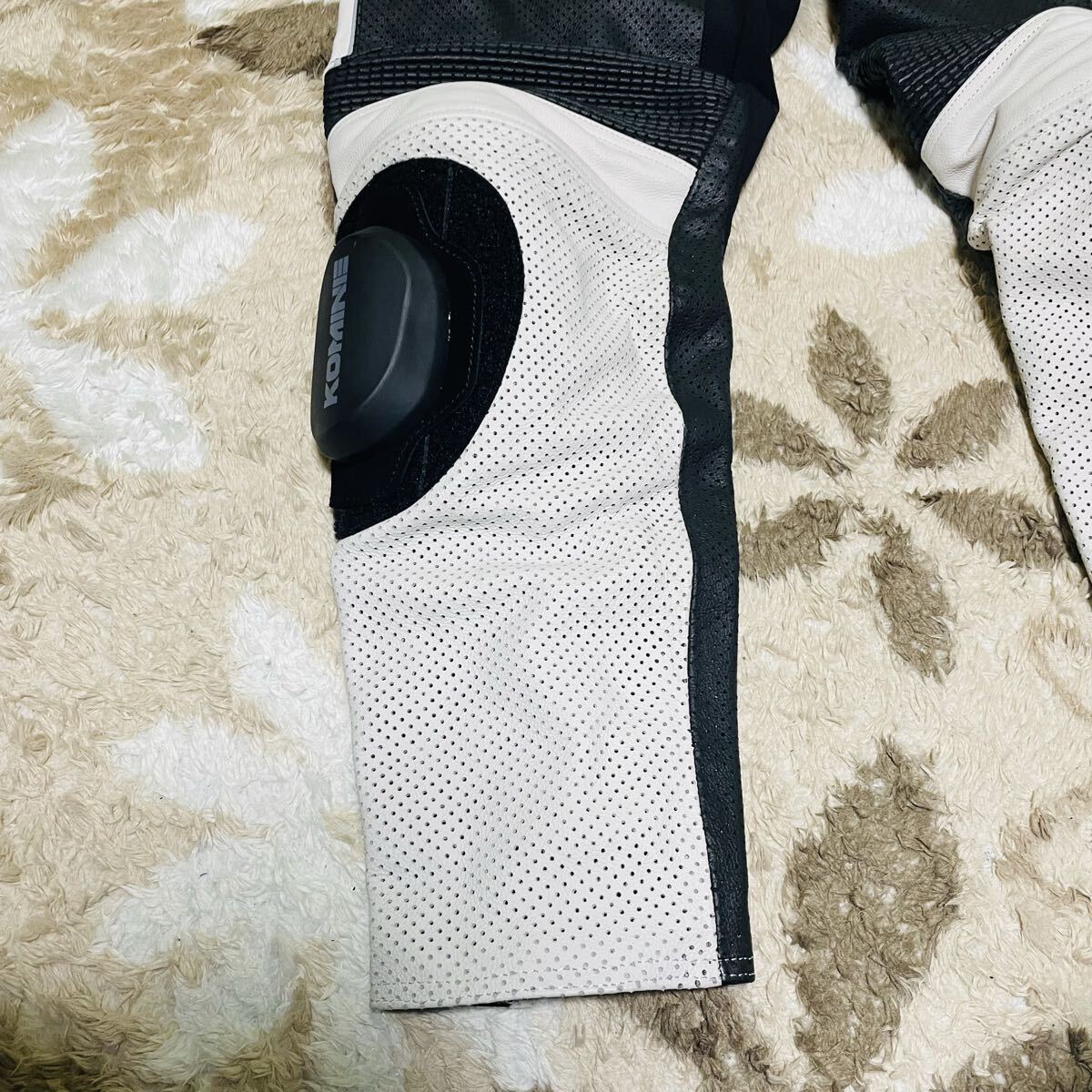 【未使用】コミネ KOMINE PK-780 レザーパンツ サトゥルノ 6XLB_画像4