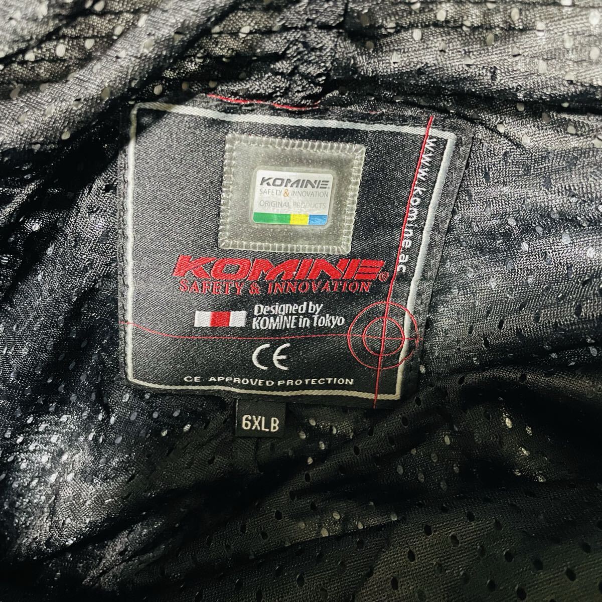 【未使用】コミネ KOMINE PK-780 レザーパンツ サトゥルノ 6XLB_画像8