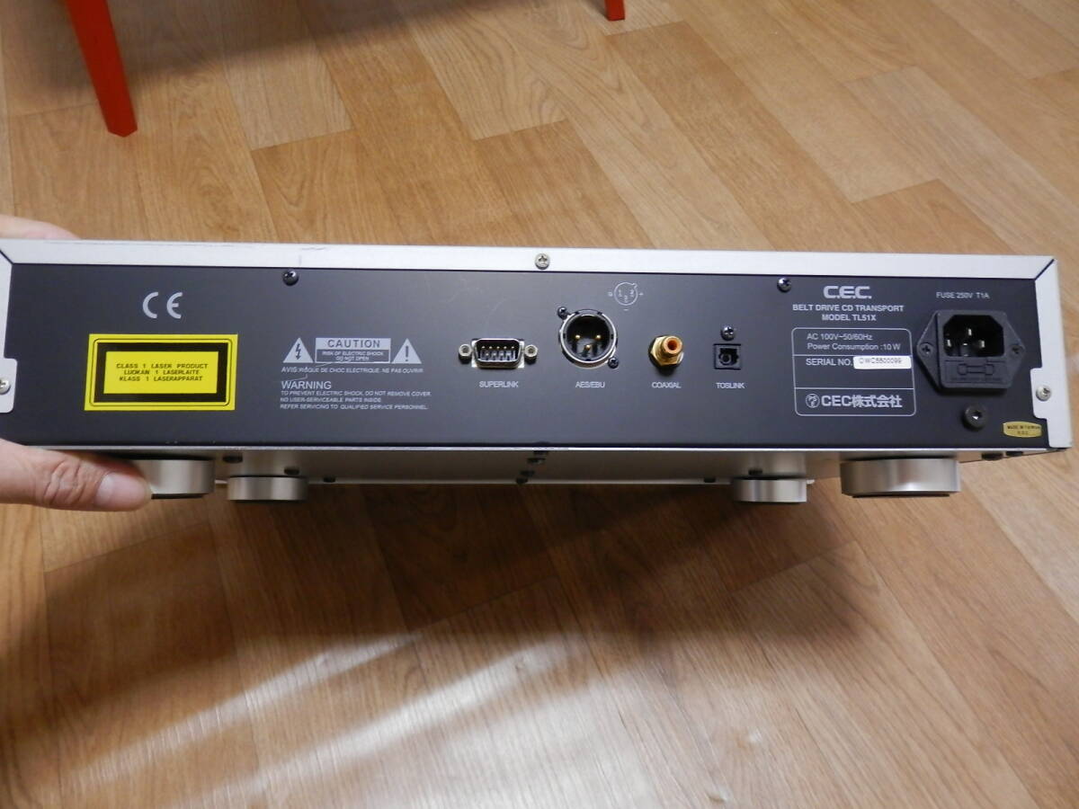 CEC TL51X 完動品 エアボウ 高音質スタビライザー付き 箱付き　近年ベルト交換済み_画像5