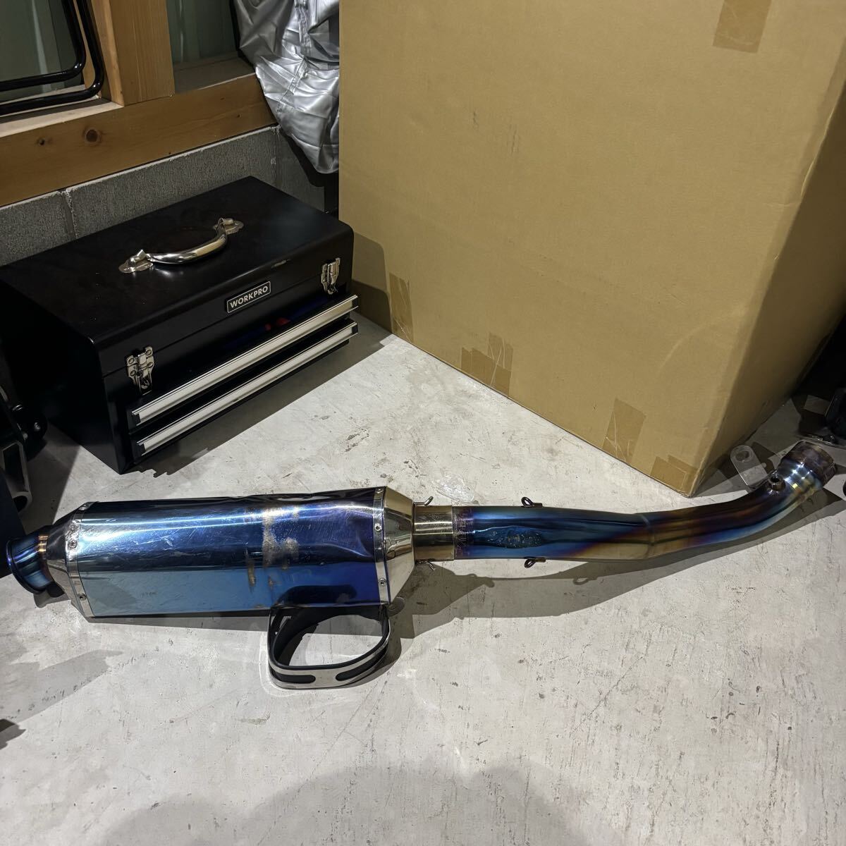 ZX-10R 11-15 BEET ビート NASSERT RACING ナサート スリップオン マフラー サイレンサー_画像1