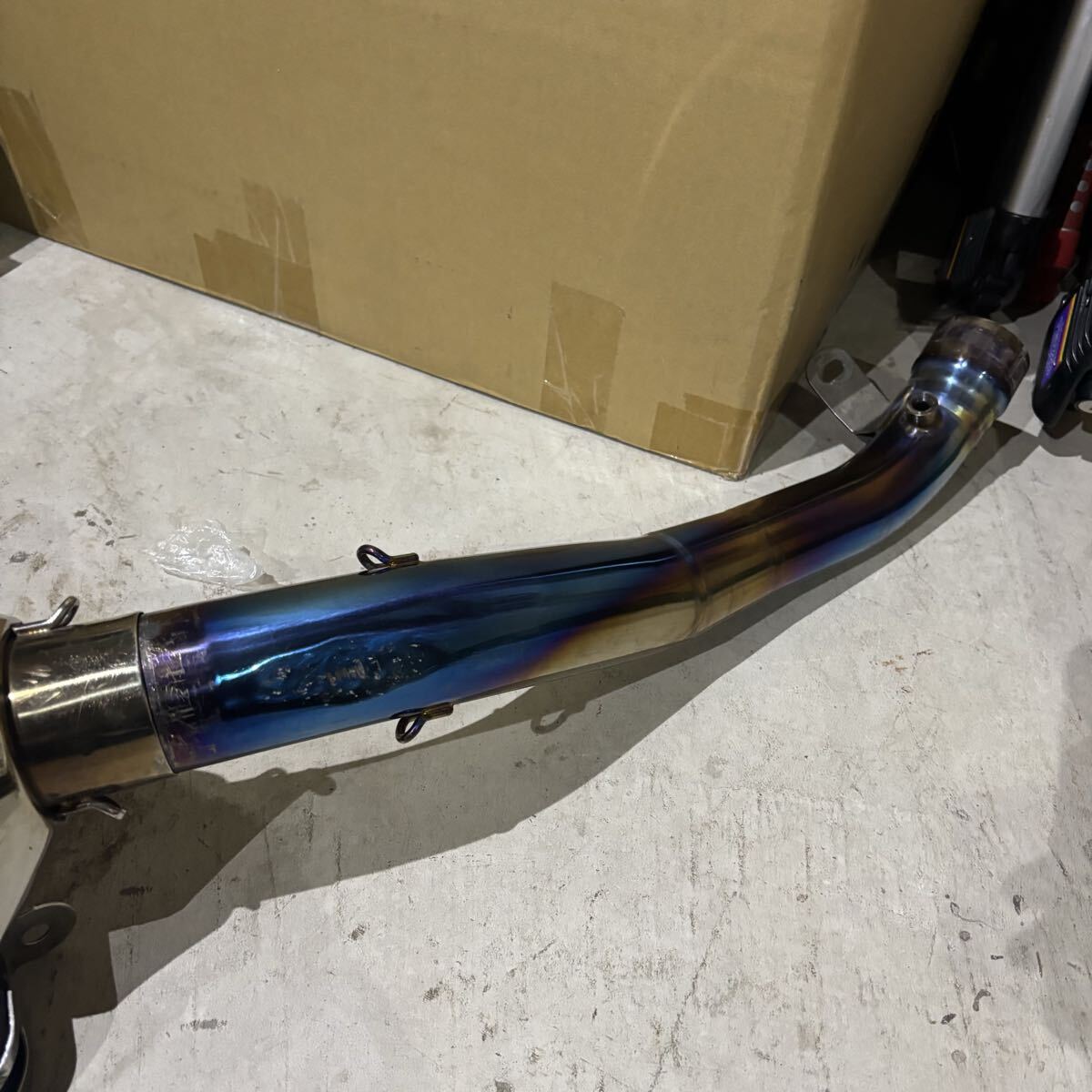 ZX-10R 11-15 BEET ビート NASSERT RACING ナサート スリップオン マフラー サイレンサー_画像3