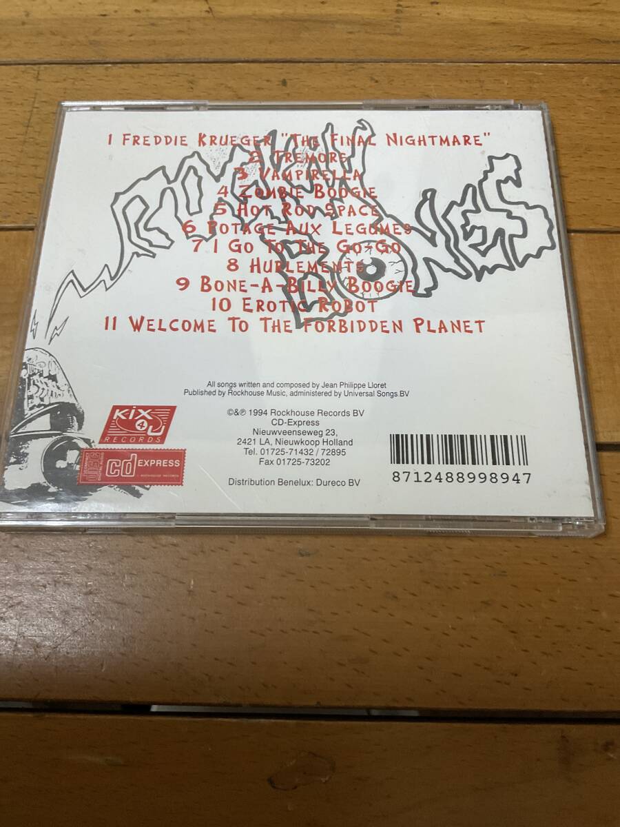 Rockin Bones Welcome To The Forbidden Planet Psychobilly Horror Rock サイコビリー_画像2