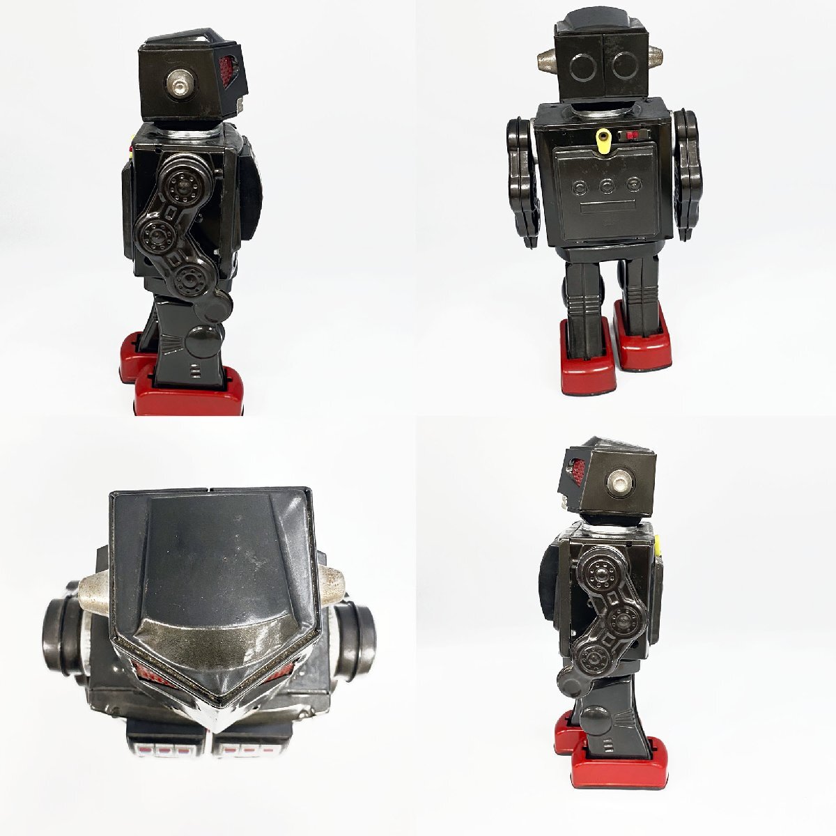 堀川玩具 電動ブリキ スーパー火星大王 ロボット 日本製 当時物 箱付 05-4284065_画像2