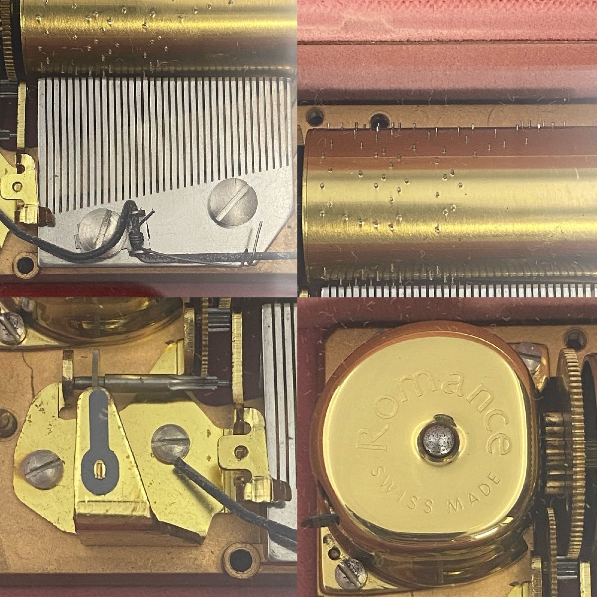 JOBIN OF SWIZERLAND Romance 37弁「練習曲作品10-3」ショパン 宝石箱 ジュエリーボックス オルゴール 鍵付 ※同梱不可 06-4247605_画像8