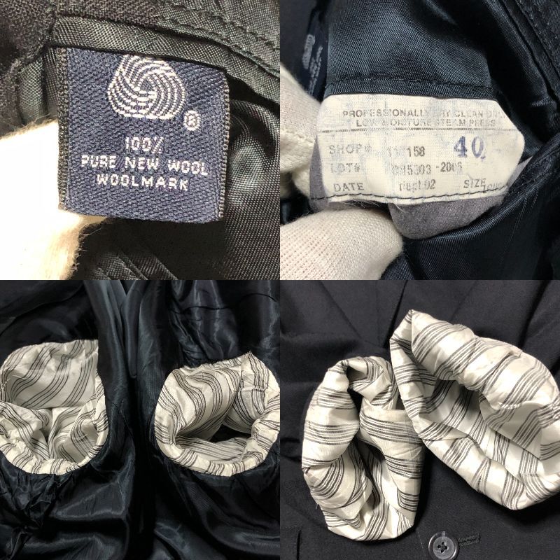 BROOKS BROTHERS Brooks Brothers tailored jacket блейзер общий подкладка 2B угольно-серый популярный большой размер 2XL размер 