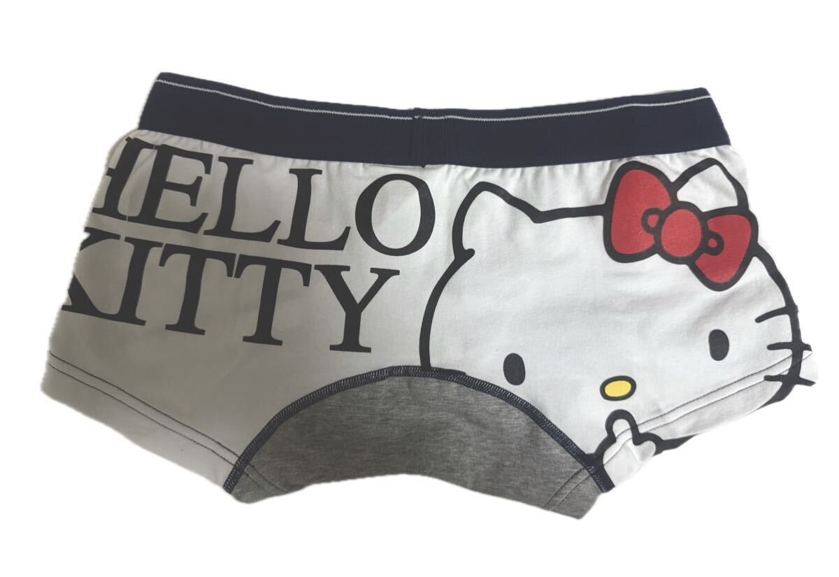 新品 未使用 正規品TOOT トゥート × ハローキティ ボクサーパンツ 廃盤 ホワイト × ネイビー CB467240 「ハローキティ コラボ」 蜂ちゃん_画像2