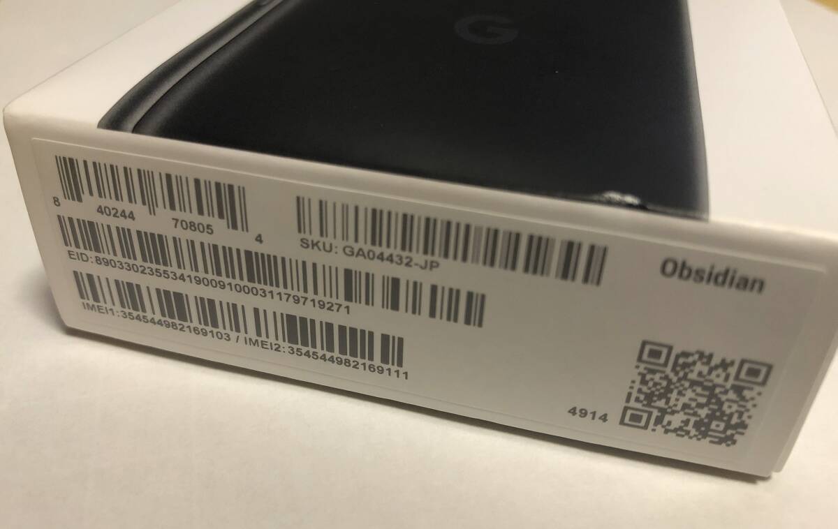 ▼送料無料 新品・未使用品 Google Pixel 8a 128GB G576D Obsidian au by KDD SIMロックなし 利用制限〇_画像4