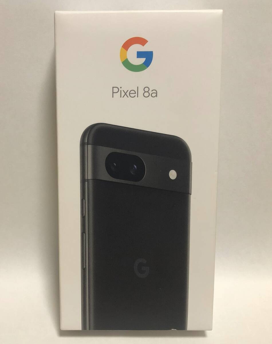 ▼送料無料 新品・未使用品 Google Pixel 8a 128GB G576D Obsidian au by KDD SIMロックなし 利用制限〇_画像1