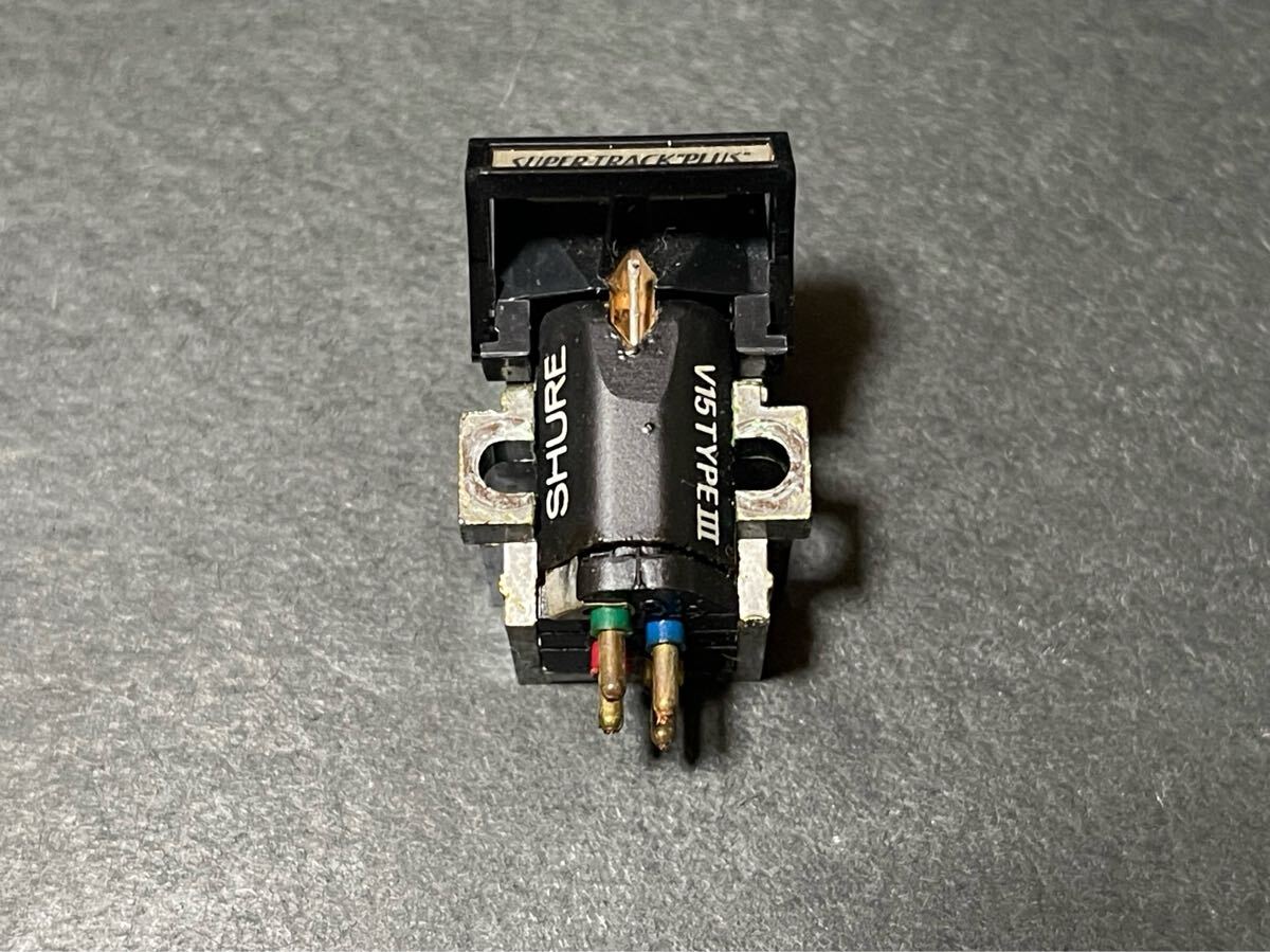 SHURE シュアー　MMカートリッジ V15 TYPEⅢ 白文字_画像1
