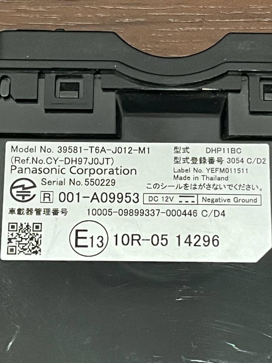 【HONDA純正】ETC2.0本体 DHP11BC_画像2