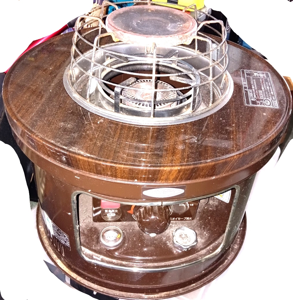 【１円スタート】 暖房器具 昭和レトロ ストーブ 石油コンロ トヨトミ HH-216 PonPa T0045_画像1