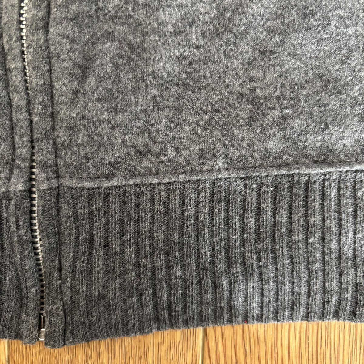 美品☆上質・高級☆パーカー☆ふわふわ☆グレー☆ジルスチュアート ☆XS-S☆_画像6