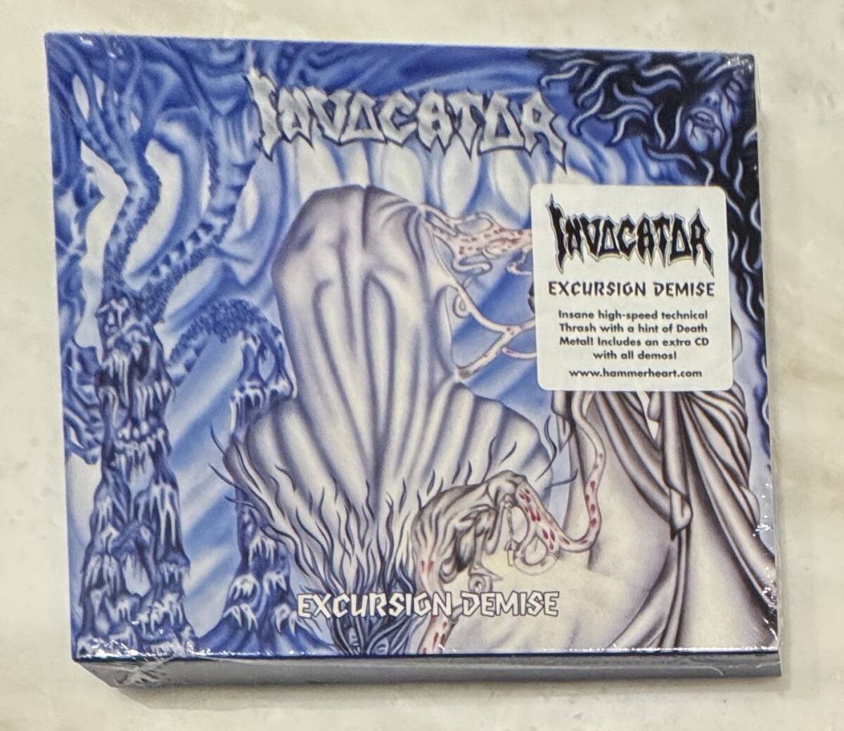 91 год slash * metal Invocator - Excursion Demise Дания производство Thrash Metal редкость запись повторный departure 2 листов комплект CD нераспечатанный товар 