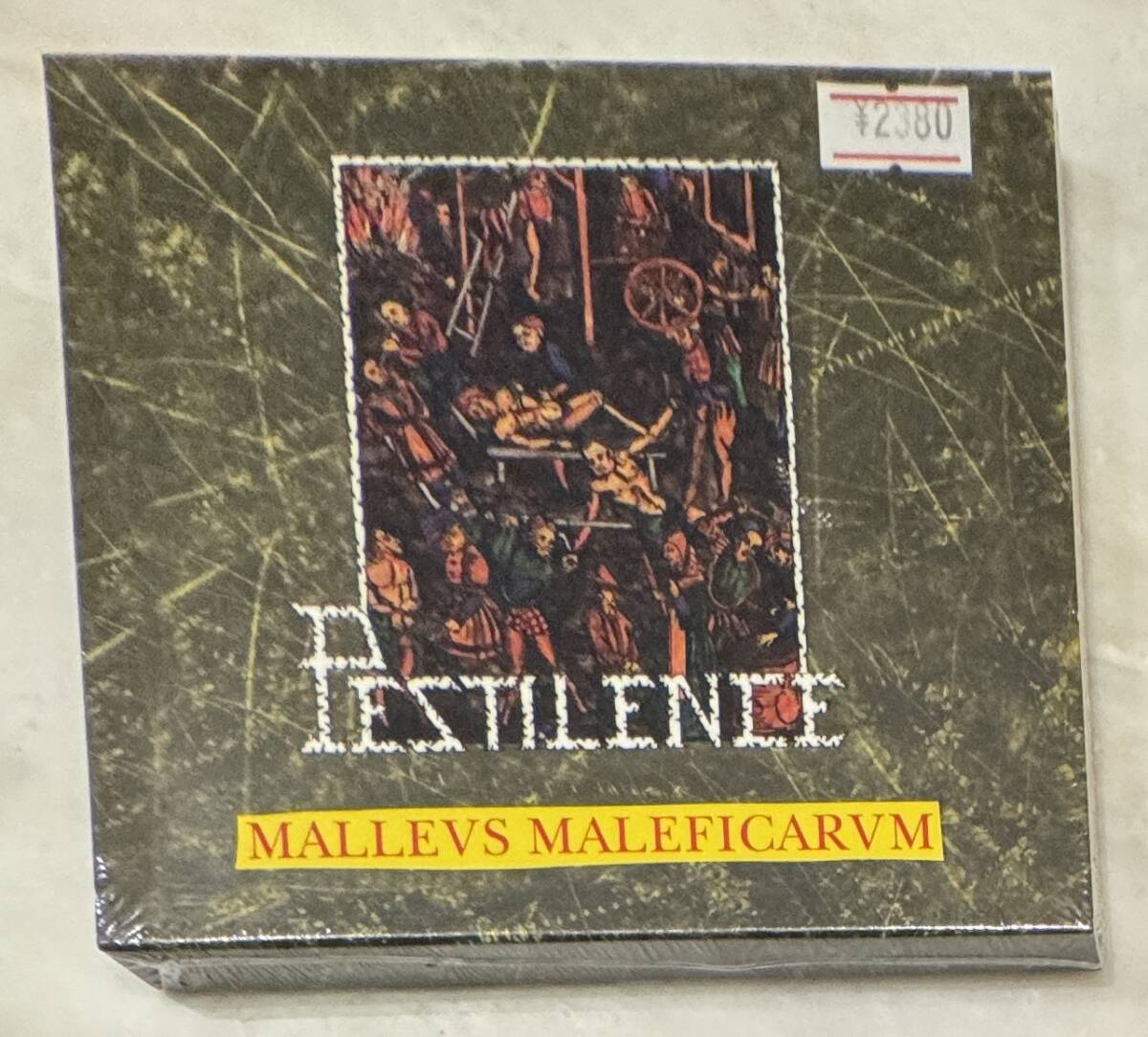 88 год tes* slash * metal /tes metal Pestilence - Mallevs Maleficarvm Голландия производство Death Thrash Metal название запись повторный departure 2 листов комплект нераспечатанный товар 