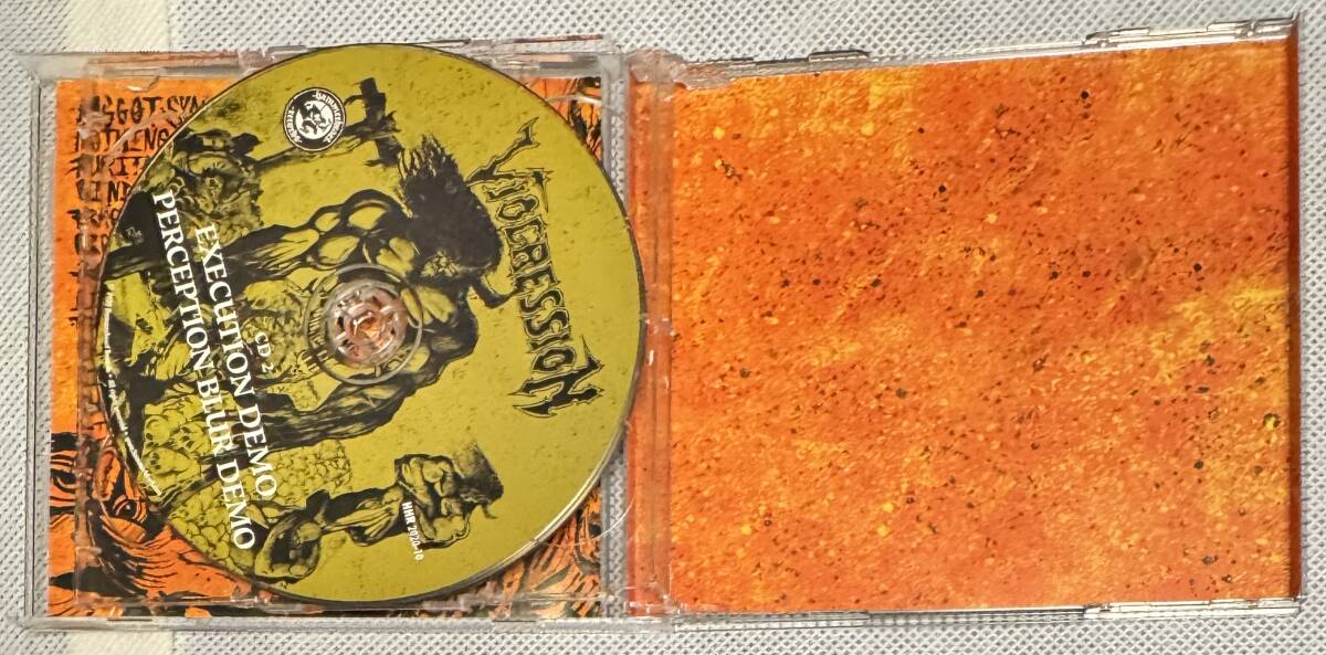 91 год tes metal Viogression - Expound and Exhort US производство tesDeath Metal название запись редкость запись повторный departure 2 листов комплект CD