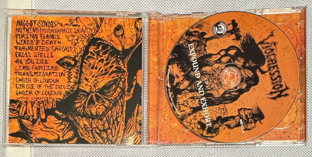 91 год tes metal Viogression - Expound and Exhort US производство tesDeath Metal название запись редкость запись повторный departure 2 листов комплект CD