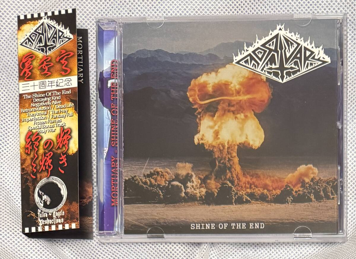 95 год tes* slash * metal /tes metal Mortuary - Shine of the End Mexico производство Death Thrash Metal редкость .2nd альбом повторный departure 