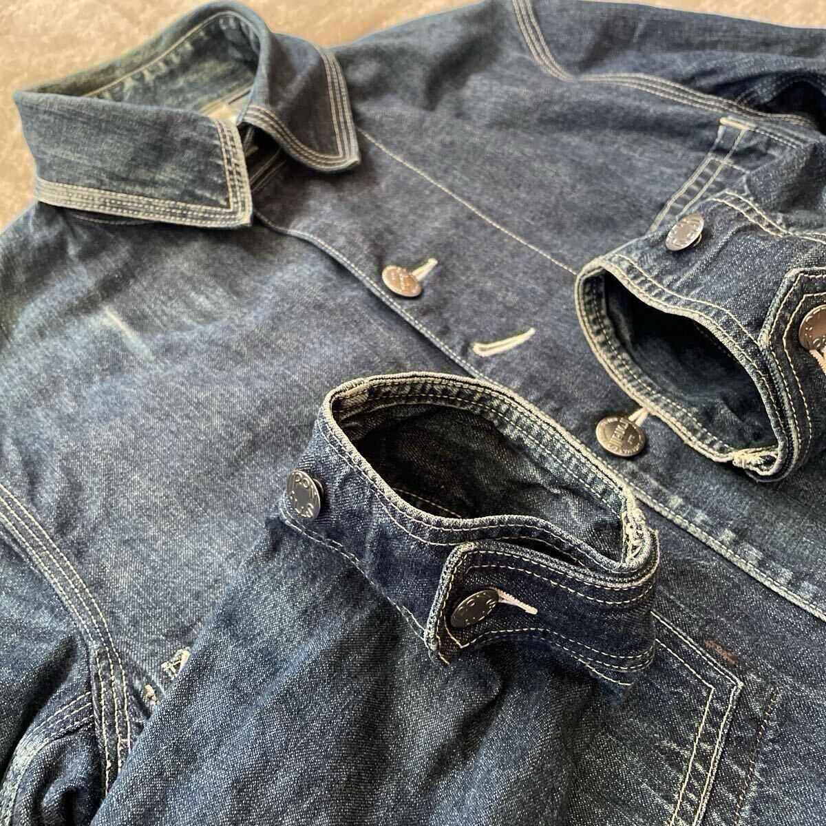 フリーホイーラーズ アイアンオール デニムカバーオール38 Ironalls/リアルマッコイズ ブートレガーズ_画像4