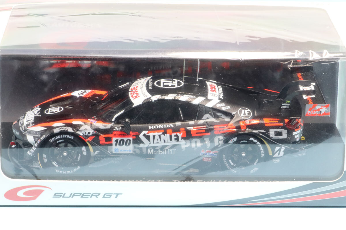 スパーク 1/43 スタンレイ ホンダ NSX-GT 富士テスト 2022 No.100 SGT101_画像4
