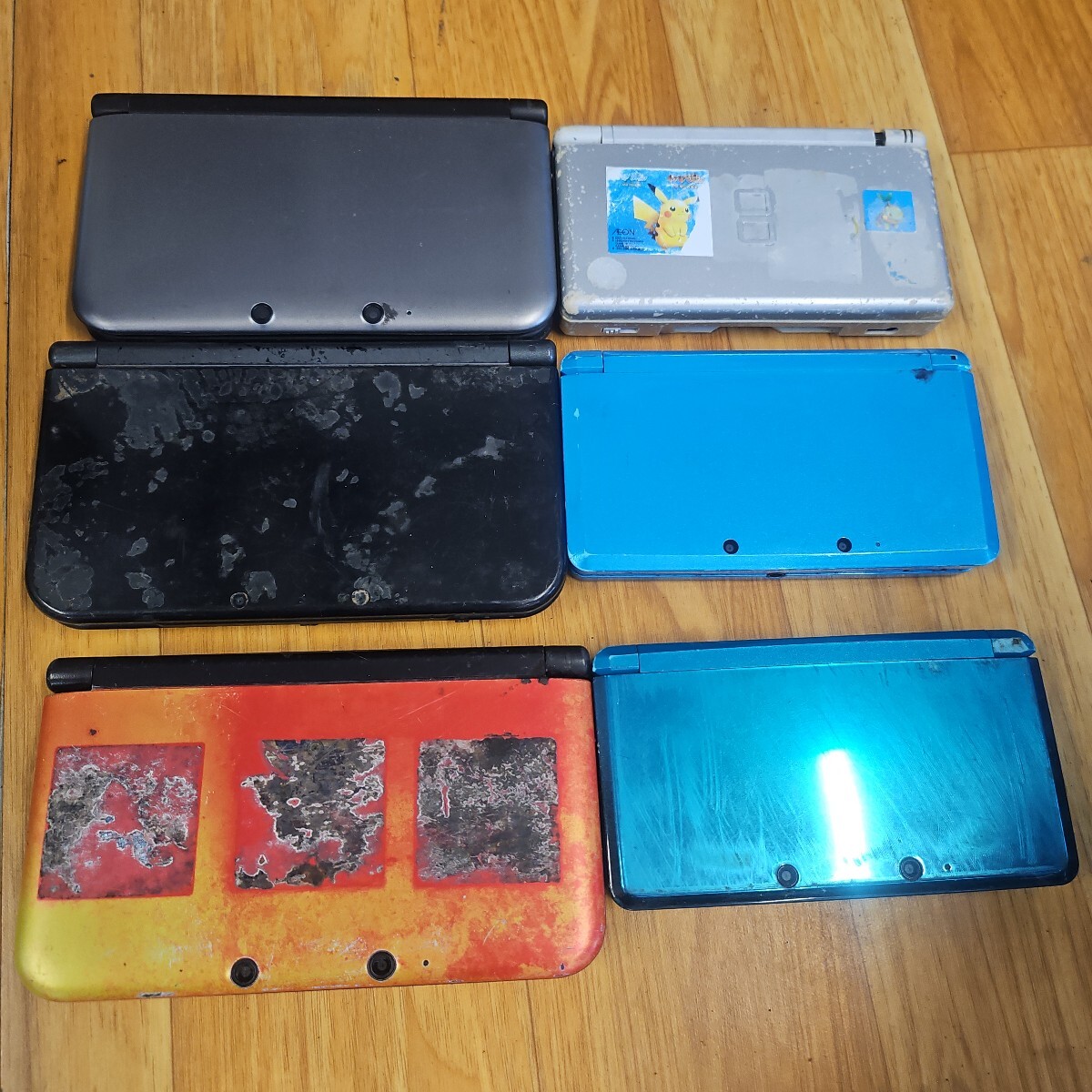 Nintendo ニンテンドー DSlite/3DS/ 3DS LL/ゲームボーイなど ゲーム機 計6台 まとめ売り ジャンク品_画像1