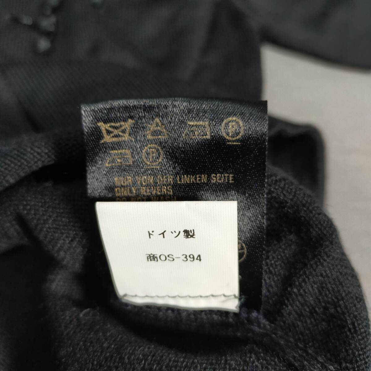 5711/10 GJ72332 ESCADA COUTURE エスカーダ トップス ブラック 半袖 サイズ34 レディース 古着 現状品_画像8