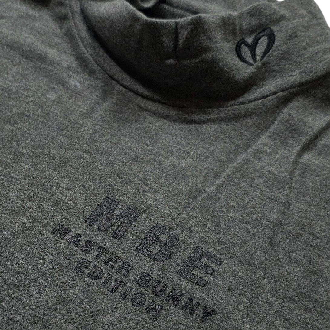 ★新品正規品 PEARLYGATES/マスターバニーエディションミッププロッサムベア天竺ライクラ ハイネックカットソー 6(LL)_画像3