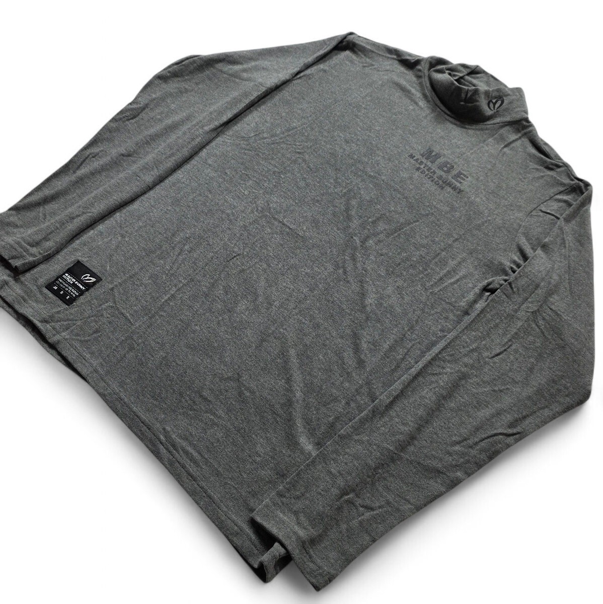 ★新品正規品 PEARLYGATES/マスターバニーエディションミッププロッサムベア天竺ライクラ ハイネックカットソー 4(M)_画像4