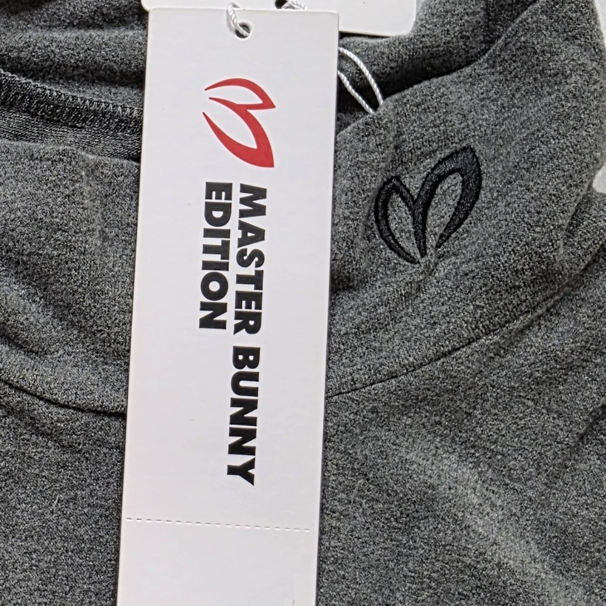 ★新品正規品 PEARLYGATES/マスターバニーエディションミッププロッサムベア天竺ライクラ ハイネックカットソー 6(LL)_画像9