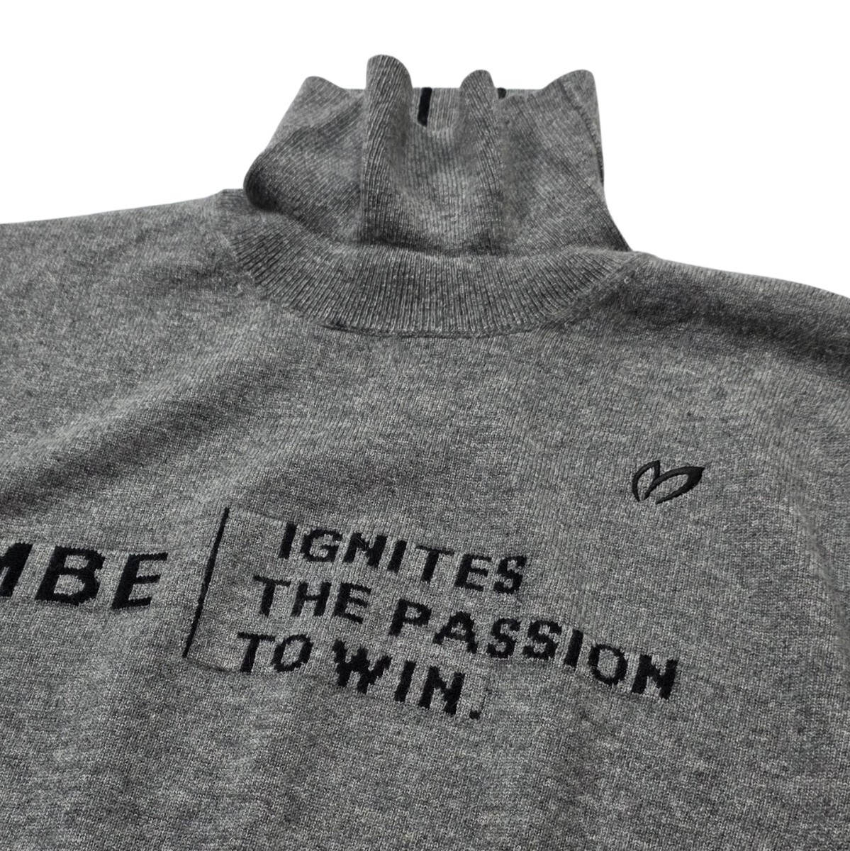 ★最新出品 新品正規品 PEARLYGATES/マスターバニーエディション カシミヤ タートルネックニットプルオーバー 6(LL)カシミヤ100%_画像6