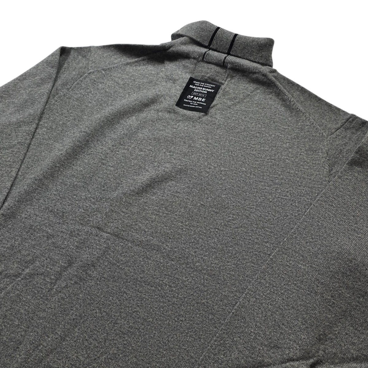 ★最新出品 新品正規品 PEARLYGATES/マスターバニーエディション カシミヤ タートルネックニットプルオーバー 6(LL)カシミヤ100%_画像7