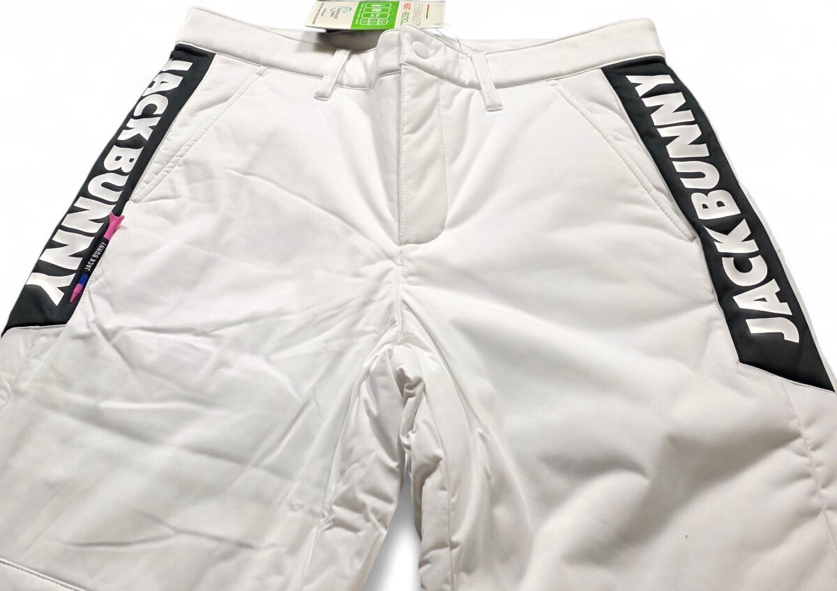 ★新品正規品 PEARLYGATES/ジャックバニーHEAT+RECYCLE ボックスロゴ防寒パンツ 5(L)_画像4