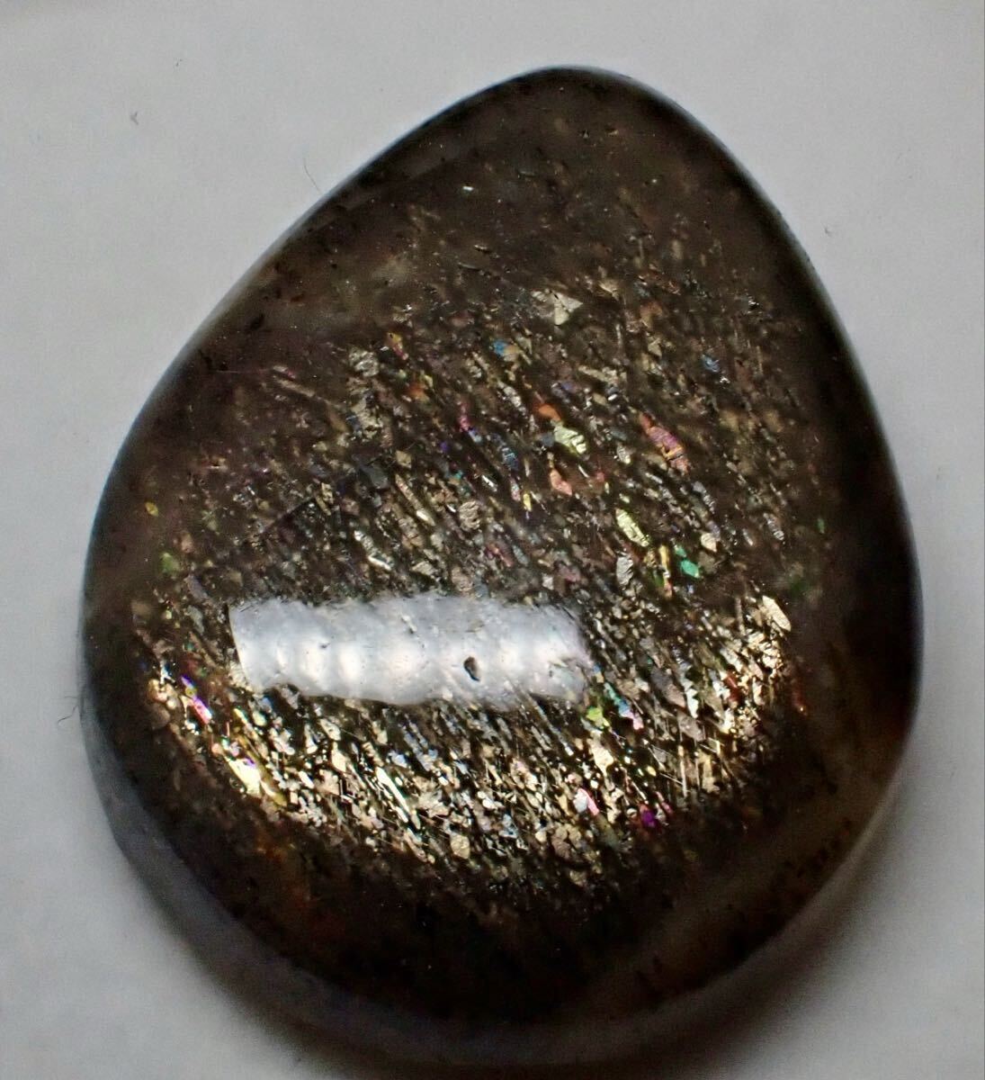 タンザニア産　ブラックサンストーン　日長石　 ルース 天然石_画像2