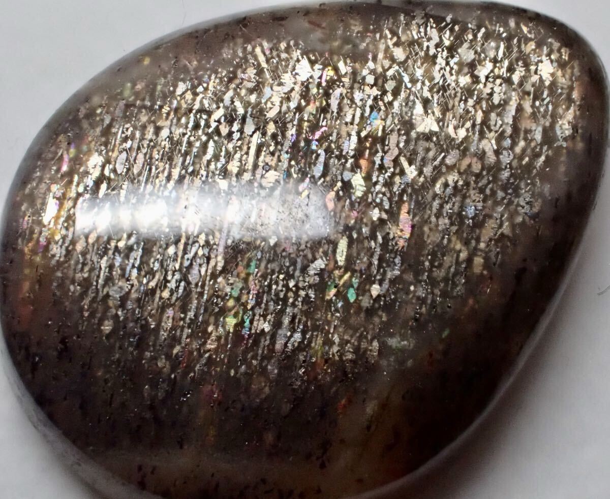 タンザニア産　ブラックサンストーン　日長石　 ルース 天然石_画像1