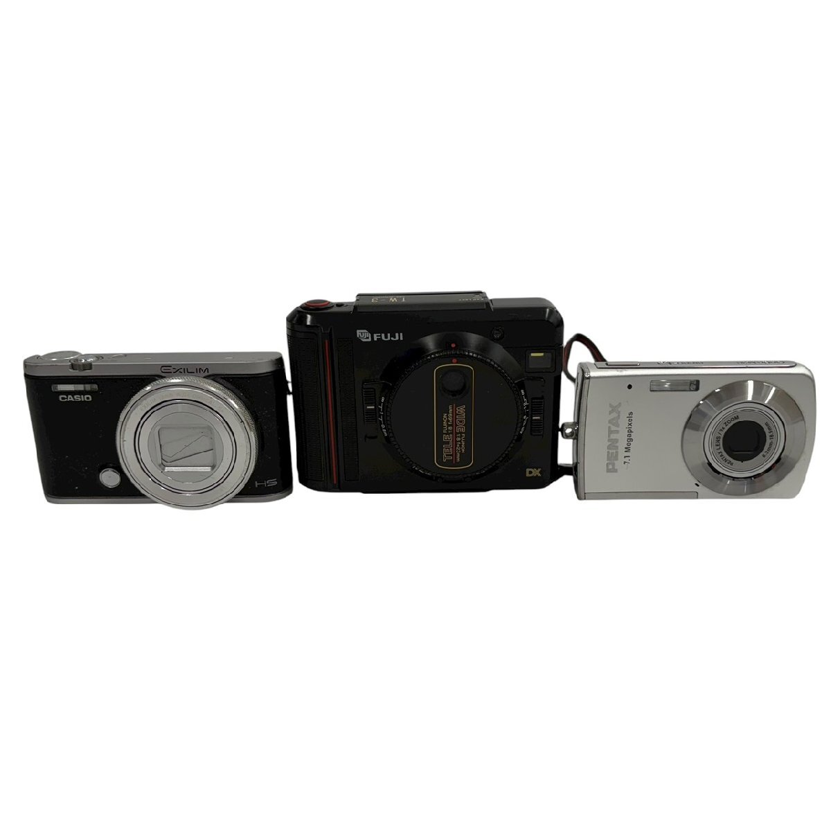 1円スタート カメラ まとめ25点セット ポラロイド フジ ペンタックス ミノルタ ヤシカ 双眼鏡 フィルムカメラ デジカメ 動作未確認_画像5