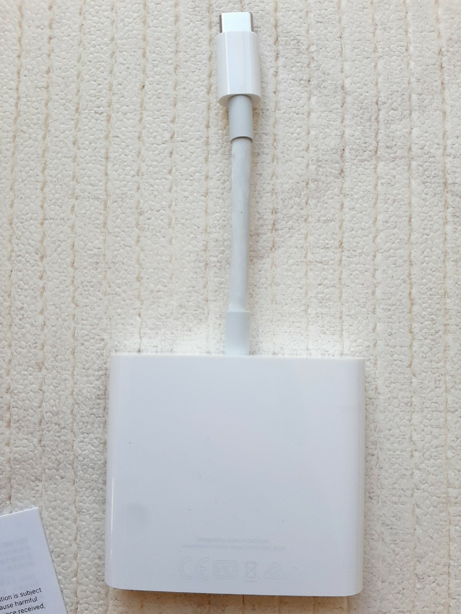 アップル 純正 USB-C to HDMI変換アダプター A2119 極美品_画像4