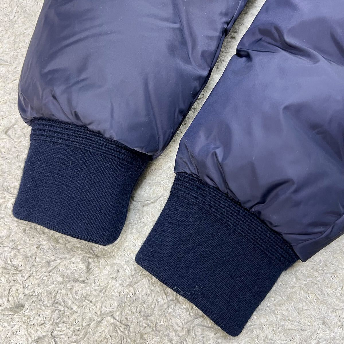 唯一無二XL!!! モンクレール『伝家の宝刀』MONCLER ダウンジャケット 3 キルティング 切替◎ パーカー 超極暖◎ 肉厚◎アニメタグ 銀ボタン_画像6