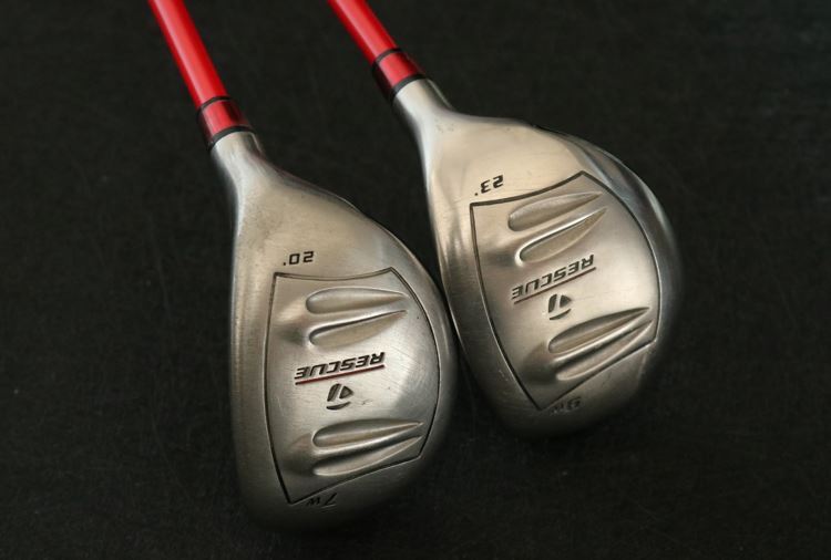 ★ TAYLORMADE RESCUE ATTAS-T2 4R2 テーラーメイド レスキュー 7W/9W ２本SET ★_画像1