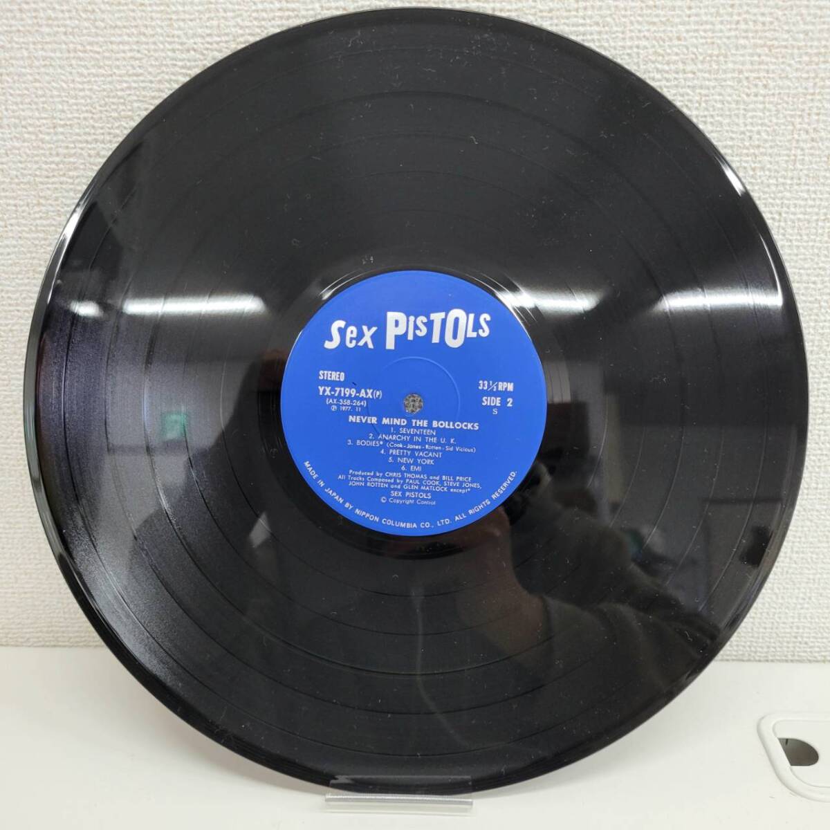 195 セックス・ピストルズ / 勝手にしやがれ / LP ｜ SEX PiSTOLS / NEVER MIND THE BOLLOCKS ｜ ロック / ROCK / YX-7199-AX_画像6