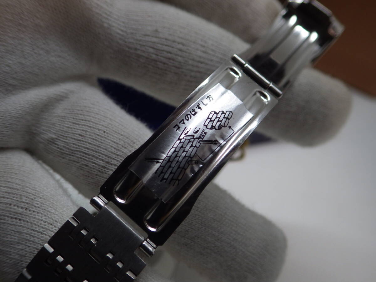 デッドストック SEIKO 1975年 QUARTZ LC DPM013 稼働品 未使用 タグ BOX 初期デジタル 0664-5000 _画像5