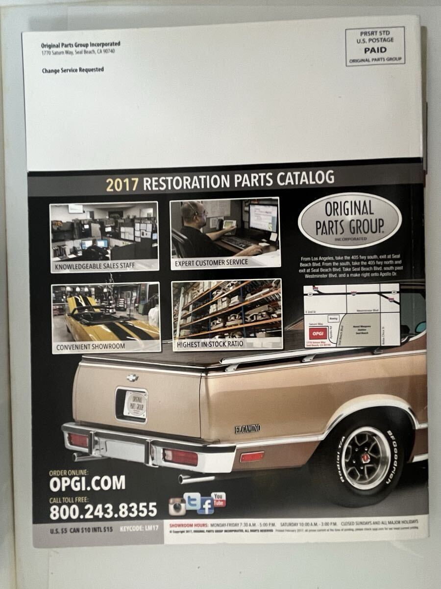 シボレー エルカミーノ CHEVROLET EL CAMINO パーツカタログ 1978-1988 Monte Carlo Malibu モンテカルロ マリブ 2015 .2017版_画像4