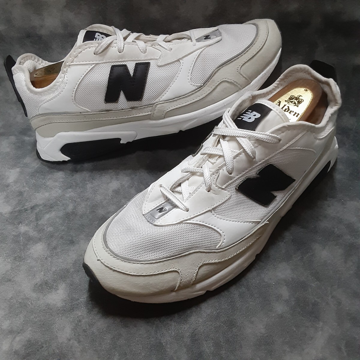 最値!定12980円!90'sレトロテクノスタイル!ニューバランス MSXRC X-レーサー スニーカー!生産終了!フューチャーカラー!ホワイト!白 26.5cm_画像2