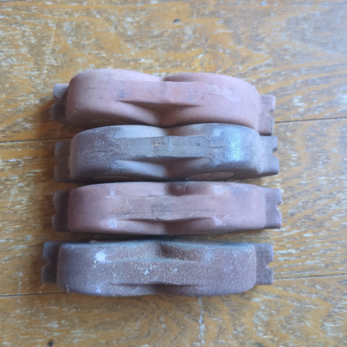 戦時中 代用品 戸車 陶器製 大和車 4個_画像4