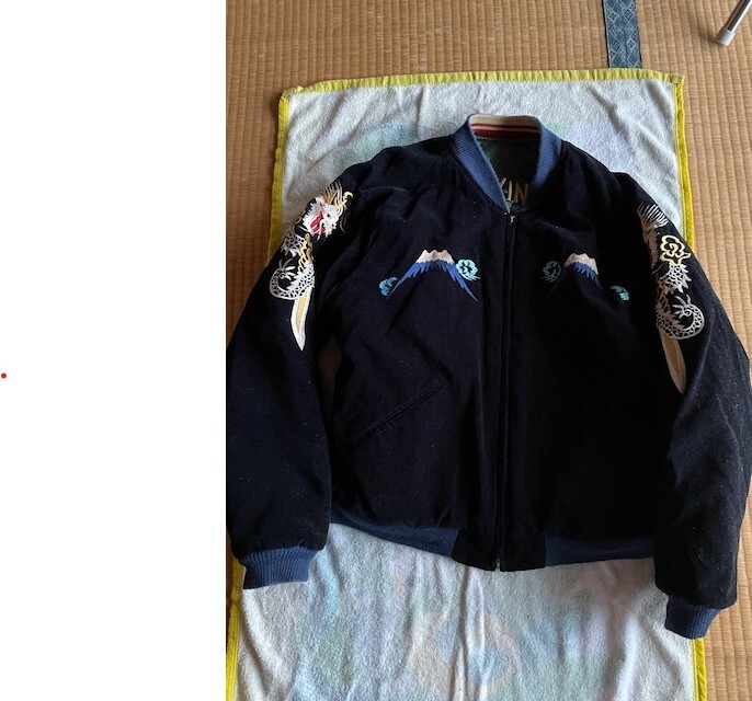 東洋エンタープライズ　スカジャン　中古　説明文一読願います　先渡し_画像1