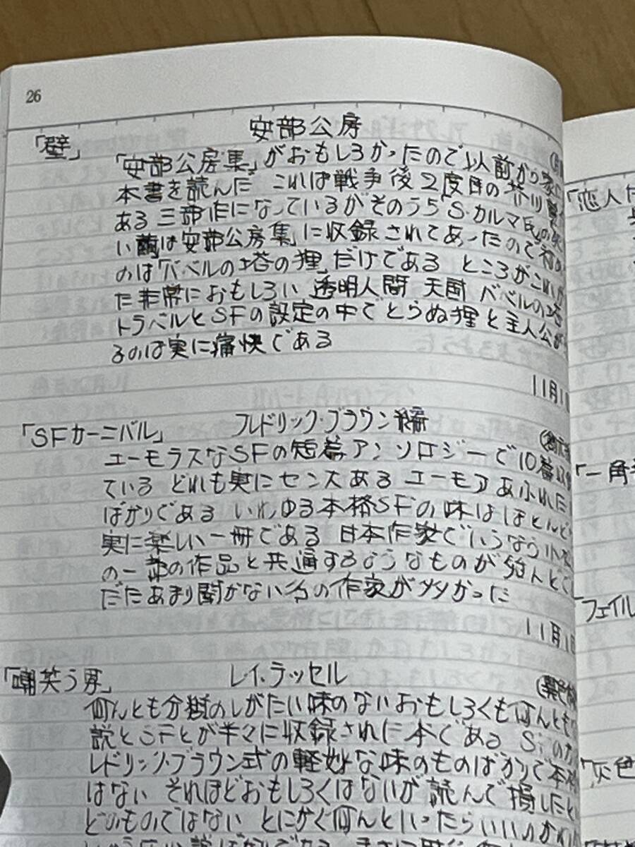 初版・盛林堂ミステリアス文庫　ヨコジュンの読者ノート　付:映画鑑賞ノート　横田順彌　2019年　書肆盛林堂_画像6