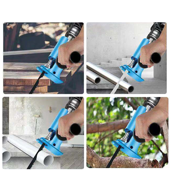 簡易レシプロソー 電動ドリルアタッチメント アイディア商品 電気ドリルが電動ノコギリに大変身 YZG039_画像4